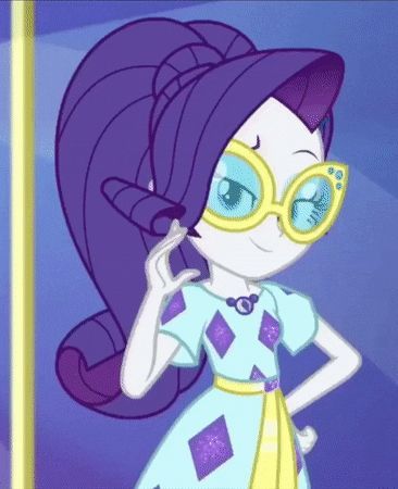 Rarity Gif, Mlp Gif, Rarity Equestria, Rarity Human, Aria Blaze, Hand On Hip, Mlp Rarity, Mlp Icons, Animated Clothes