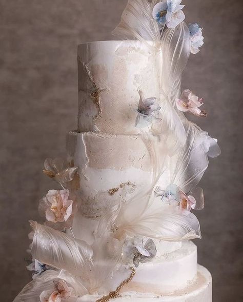 Perfect Wedding Cake, Big Wedding Cakes, Elegant Birthday Cakes, Dream Wedding Cake, Engagement Cakes, Modern Wedding Cake, Elegant Wedding Cakes, Pretty Birthday Cakes, Wedding Cake Inspiration