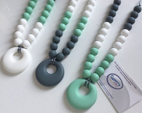 Modern sensory necklaces for adults/chewable jewelry/Perfect for nursing moms/Great baby shower gift/Mama fashion/Mom chewelry/Round pendant Chewable Jewelry, Mama Fashion, Sensory Necklace, Silicone Teething Necklace, Fashion Mom, Baby Necklace, Nursing Necklace, Teething Necklace, Mama Style