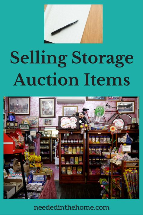 Selling Storage Auction Items #SellingAuctionItems #AuctionResale #StorageAuctionItems #StorageAuctions #SellingStorageAuction Reseller Organization, Storage Unit Auctions, Storage Wars, Selling Stuff, Money Storage, Storage Center, Money Hacks, Notary Public, Auction Items