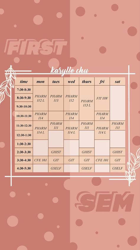 Phone Class Schedule Wallpaper, Class Schedule Template Wallpaper Phone, Class Schedule Template Aesthetic Wallpaper, Class Schedule Template Wallpaper, Class Schedule Template Aesthetic, Class Schedule Wallpaper, University Timetable, Schedule Wallpaper, Class Schedule College