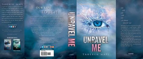 Full Jacket #CoverReveal Unravel Me (Shatter Me, #2) by @Tahereh Mafi. Art by Colin Anderson. Coming 2/5/13 @HarperTeen Shatter Me Mini Book Cover, Unravel Me, Book Vase, Miniature Bookshelf, Mini Bookshelf, Bookshelf Art, Mini Library, Books Cover, Tahereh Mafi