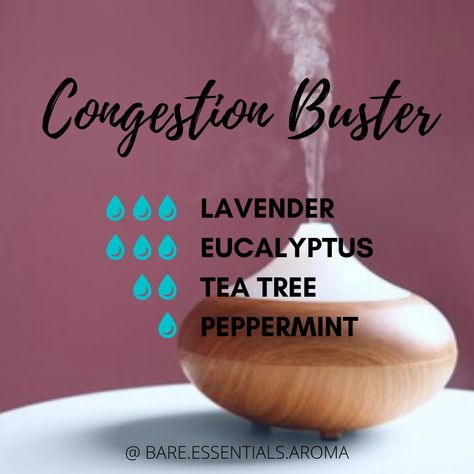 Essential oil diffuser blend; 3 drops lavender, 3 drops eucalyptus, 2 drops tea tree, 1 drop peppermint. Essential Oil To Open Sinuses, Oils To Diffuse For Congestion, Sick Sleep Diffuser Blend, Diffuser Blends For Colds At Night, Essential Oil Cough Diffuser, Essential Oil For Congestion Diffuser, Essential Oil Sickness Diffuser, Cough Oil Diffuser Blend, Essential Oil Diffuser Blends For Stuffy Nose