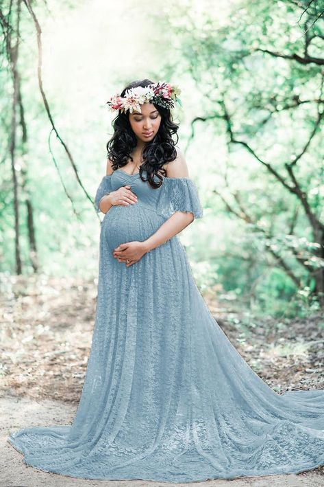 LACE MATERNITY DRESS For Photo shoot Pregnancy Dress | Etsy Lace Maternity Dress Photography, White Lace Dress Long, Dress For Pregnant Women, Maternity Dresses Photography, Maternity Photography Props, Lace Maternity Dress, Dirndl Outfit, Maternity Long Dress, Pregnancy Dress