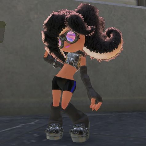 Splatoon Rival Octoling, Splatoon Fuzzy Octoling, Enemy Octolings, Rival Octoling, Fuzzy Octoling, Enemy Octoling, Octoling Hairstyles, Haikyuu Game, Splatoon Screenshots