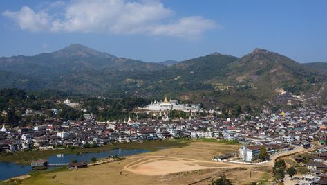 Mogok, northeast of Mandalay in central Myanmar and a few hour drive along the windy roads crossing mountains and streams and tribal villages. The first thing you see when entering the Mogok is unique hills and mountains and Mogok ruby mining. There, in the middle of the famous Mogok lake it was originally a series… Myanmar Culture, Hills And Mountains, Mogok, Mandalay, City Guide, Myanmar, The Valley, Google Images, Dolores Park