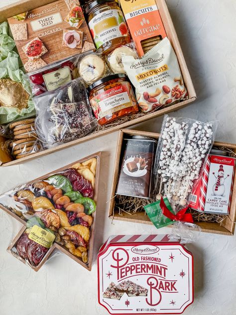 Christmas Charcuterie Board | The Table by Harry & David Fig Biscuits, Gingerbread Sandwich Cookies, Christmas Charcuterie Board, Christmas Charcuterie, Milk Candy, Party Spread, Sliced Pears, Grazing Table, Chocolate Covered Cherries