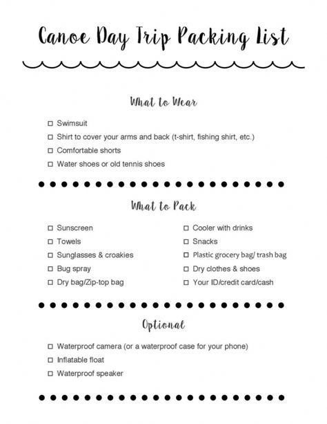 Canoe Trip Packing List, Canoeing Packing List, what to pack for canoeing, what to wear for canoeing Trip Packing List, Canoe Camping, Trip Packing, Float Trip, Canoe Trip, Kayak Trip, Camping Items, Camping Checklist, Packing List For Travel