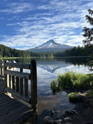 Photos of Trillium Lake Loop - Oregon | AllTrails Trillium Lake Oregon, Trillium Lake, Oregon Trip, Solo Trip, Oregon Travel, Solo Travel, Portland, Places To Go, Oregon