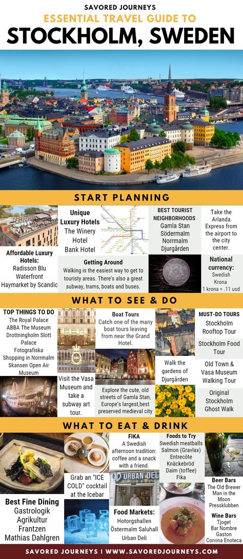 Sweden Holiday, Stockhome Sweden, Best Places To Travel 2023, Essential Travel Guide, Things To Do In Sweden, Travel Scandinavia, Sweden Trip, Travel Sweden, Travel Guides