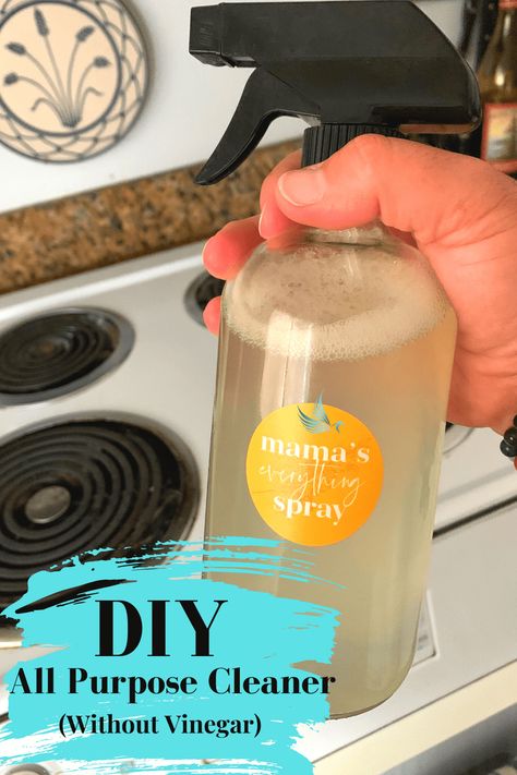 Essential Oil Cleaning Spray, Cleaning With Essential Oils, Homemade All Purpose Cleaner, Diy All Purpose Cleaner, Green Cleaning Recipes, Homemade Cleaning Supplies, Diy Cleaning Products Recipes, Toxic Cleaning Products, Essential Oils Cleaning