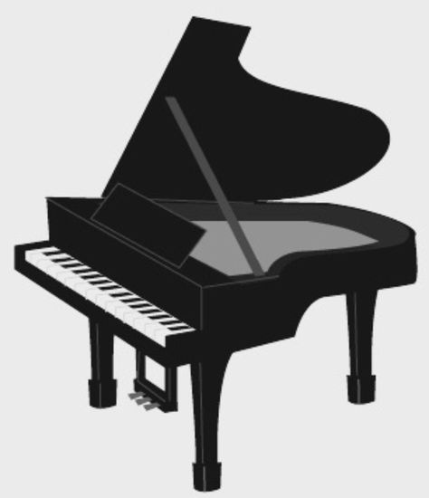 Piano Clipart, Piano Cakes, Music Cakes, White Piano, Hot Wheels Garage, Creative Industries, After School, Musical Instruments, Piano