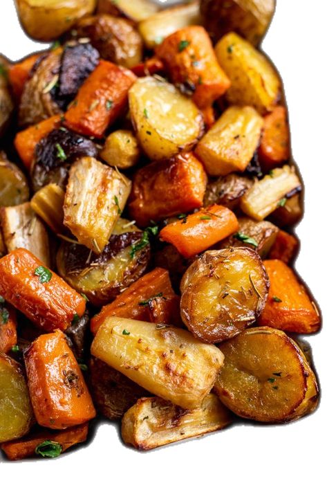 Healthy Delicious Syn Free Rosemary Roasted Potatoes, Parsnips, Carrots and Onion the perfect addition to any main meal. Gluten Free, Dairy Free, Vegan, Slimming World and Weight Watchers friendly Christmas Carrots And Parsnips, Red Turnip Recipes, Turnip And Parsnip Recipes, Roasted Carrots Parsnips Brussel Sprouts, Roasted Parsnips And Sweet Potatoes, Parsnip Recipes Roasted, How To Roast Parsnips, Parsnip Roasted, Ina Garten Roasted Potatoes