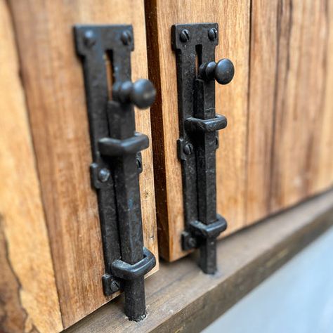 Hacienda Doors, Cottage Mountain, Bronze Door Hardware, Gate Pull, Bronze Cabinet Hardware, Mountain Cabins, Gate Handles, Carriage Doors, Farmhouse Front Door