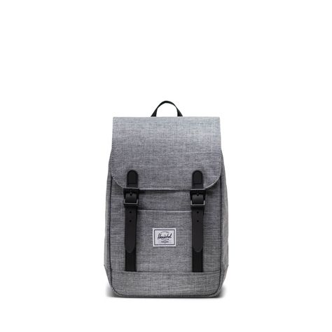 Take a quick Retreat. Sized to carry just what you need and made from 100% recycled EcoSystem™ fabrics, our smallest Retreat Backpack keeps essentials with you when you're on the go. Grey Backpacks, Herschel Supply Co, Herschel Supply, Metal Pins, Ecosystem, Herschel, Block Print, The Go, Modern Design