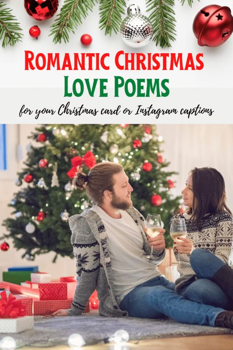 Merry Christmas to one and all! Especially the couples out there. Feeling the love this year? Same. It’s the Christmas tree twinkling in your partner’s … The post Christmas Love Poems For 2022 (Christmas Is For Romantics!) appeared first on No-Guilt Life. Christmas Love Poems For Him, Xmas Poems, Christmas Love Quotes, Christmas Poetry, Christmas Husband, Christmas Verses, Christmas Prayer, Merry Christmas Message, Romantic Poems