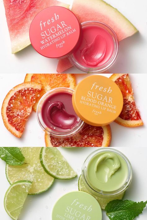 Lip Balm Product Photography, Lip Balm Photography, Fun Beauty Products, Desain Merek, Lip Balm Collection, Cosmetic Packaging Design, Hydrating Lip Balm, Fresh Beauty, Lets Talk