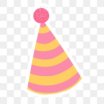 clipart de chapéu de aniversário,rosa,amarelo,listra,shou xing,chapéu,cone,esfera,estilo simples,encantador,desenho animado,adesivo Projets Cricut, 1st Birthdays, Birthday Hat, Yellow Stripes, Png Clipart, Cake Toppers, 1st Birthday, Coloring Books, Happy Birthday