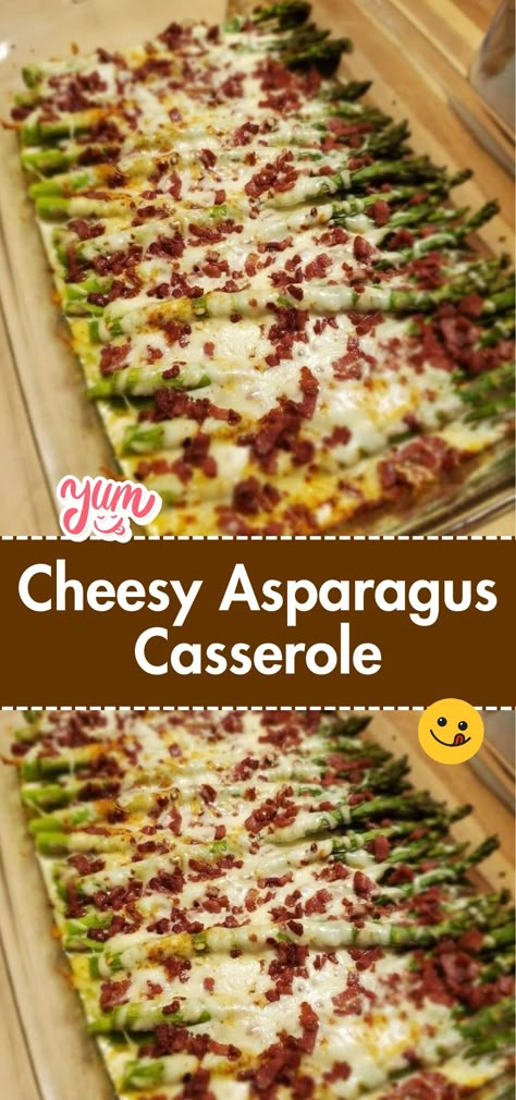 Indulge in the cheesy goodness of our Cheesy Asparagus Casserole. This dish combines tender asparagus spears with a rich, creamy cheese sauce, all baked to a golden perfection, creating a side dish that's both nutritious and delicious. Cheesy Asparagus Casserole, Easter Casserole, Asparagus Casserole Recipes, Easter Dinner Sides, Cheesy Asparagus, Tender Asparagus, Asparagus Side Dish, Easy Asparagus Recipes, Asparagus Casserole