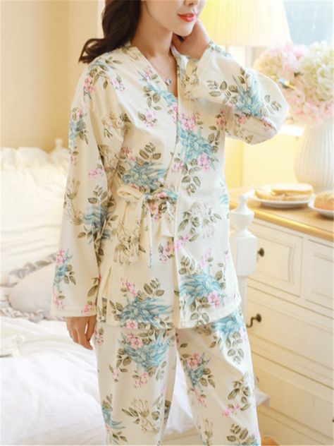 Fashion Simple And Elegant Floral Suspender Women's Pajamas Set Night Suit Aesthetic, Piyama Aesthetic, Night Suits For Women, Upsc Preparation, Women Nightwear Dresses, Night Suit For Women, Pajama Fashion, Sleepwear Fashion, Kids Dress Wear