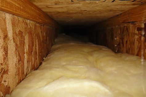 Crawl Space Insulation | How to Insulate a Crawl Space Playroom Painting, Insulation Ideas, Knotty Pine Doors, Crawl Space Insulation, Interior Wall Insulation, Crawl Space Repair, Polystyrene Insulation, Rigid Insulation, Hvac Duct