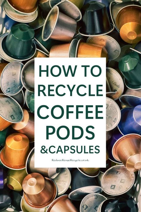 Recycle Coffee Pods, Coffee Pods Jewellery, Coffee Pods Crafts, Environmentally Friendly Living, How To Recycle, Book Cafe, Coffee Capsules, Coffee Pods, Best Coffee