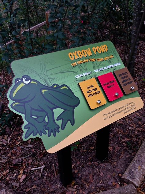 Interactive Signage for Children Events - Interpretive Insights Interactive Signage, Zoo Signage, Dinosaur Valley State Park, Interpretive Signage, Outdoor Gym Equipment, Room Signage, Fun Ideas For Kids, Trail Signs, Sign System