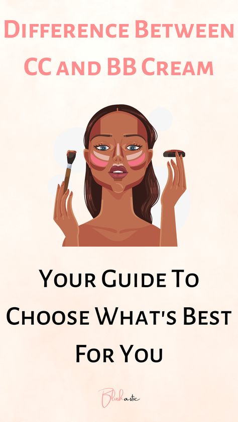 In recent years the game of the beauty industry has completely changed. BB and CC cream are two popular cosmetic products that have taken it by storm. Although it may seem like both offer similar benefits, such as coverage, hydration, and sun protection, they have unique qualities that ultimately set them apart. So let’s explore the difference between CC and BB cream and understand which is best for you. Bb Cc Cream Difference, Difference Between Cc And Bb Cream, Cc Cream Vs Bb Cream, Best Cc Cream For Over 40, Cc Cream Makeup Look, Bb Vs Cc Cream, Bb Cream Makeup Look, Bb Cream Vs Cc Cream, Bb Cream Before And After