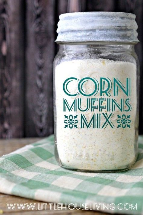 Learn How to Make Corn Muffins easily with this Homemade Corn Muffin Mix for your pantry. Includes recipes for regular corn muffins and pumpkin corn muffins. #cornmuffinmix #homemadecornmuffins #fromscratch #makeaheadmixes #glutenfree #allergenfriendly Corn Muffin Mix Recipes, Homemade Corn Muffins, Muffin Mix Recipe, Corn Muffin, Homemade Dry Mixes, How To Make Corn, Homemade Pantry, Corn Muffin Mix, Corn Muffins