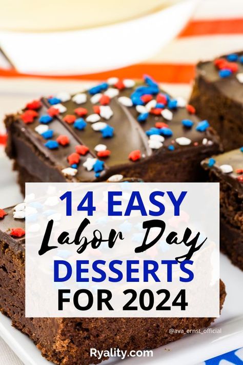 These are really good labor day dessert recipes! Labor Day Cookout Desserts, Labor Day Desert, Labor Day Weekend Desserts, Labor Day Recipes For A Crowd, Labor Day Desserts For A Crowd, Easy Labor Day Desserts, Labor Day Treats, Easy Labor Day Recipes, Labor Day Cupcakes