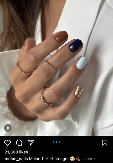 Nails And Rings, Kutek Disney, Smink Inspiration, Minimal Nails, Casual Nails, Classy Acrylic Nails, Makijaż Smokey Eye, Short Nail Designs, Dipped Nails