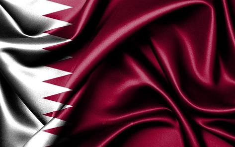 Qatari flag, 4K, Asian countries, fabric flags, Day of Qatar, flag of Qatar, wavy silk flags, Qatar flag, Asia, Qatari national symbols, Qatar Qatari Flag, Hr Generalist, Qatar Flag, Colombia Flag, Humanitarian Projects, F1 Pictures, Living Etc, Insta Icon, Flag Photo