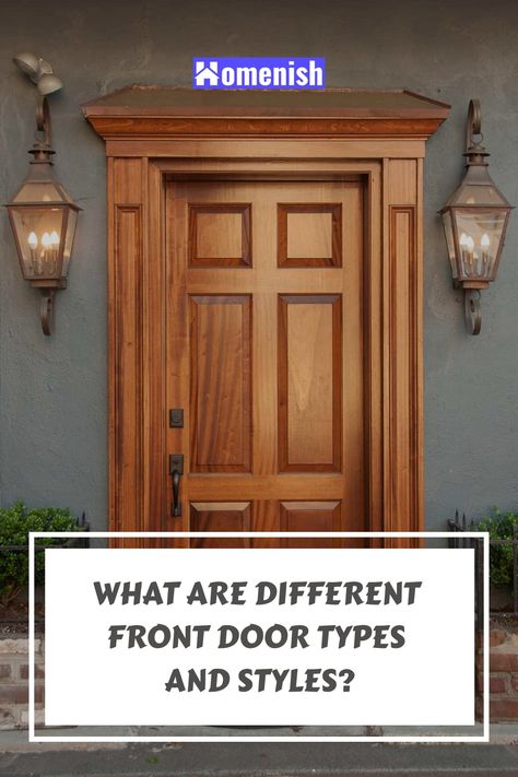 For your dream home to look complete, it needs a sturdy and luring front door that sets the tone for the entire house. Choosing the right door essentially comes down to security, durability, energy efficiency, and design. This article will explore various types of front doors, from classic to contemporary with various materials and style features. Types Of Doors Exterior, Types Of Front Doors, Safe Front Door, Speakeasy Door, Open Floor Concept, Front Door Styles, Door Types, Main Entrance Door, Contemporary Door