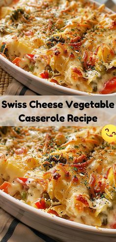 Make dinner delicious with this Swiss Cheese Vegetable Casserole recipe. Healthy, cheesy, and easy to prepare! Swiss Cheese Vegetable Casserole, Baked Vegetables With Cheese, Green Vegetable Casserole, Vegetable Cheese Casserole, Veggie Casseroles For A Crowd, Summer Vegetable Casserole, Swiss Vegetable Casserole, Healthy Veggie Casserole Recipes, Cucumber Casserole Recipes