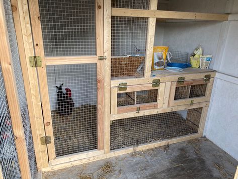 Build Chicken Nesting Boxes, Nesting Boxes With Outside Access, Outside Access Nesting Boxes, Easy Access Nesting Boxes, Nesting Box Ideas, Nesting Boxes For Chickens, Chicken Coop Designs Diy, Chicken Brooder, Coop Door