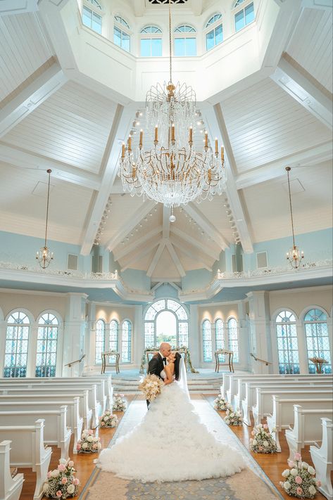 Disney Wedding Pavilion, Cinderella Wedding Theme, Wedding Pavilion, Disney World Wedding, Disney Photo Ideas, Wedding Renewal Vows, Disney Weddings, Disney Fine Art, Disney Fairy Tale Weddings