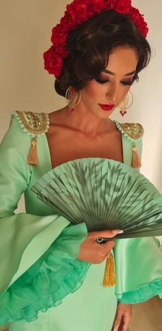 Fashion: #fashion, #style, #outfitinspiration, #beauty Spanish Dress Traditional, Spanish Dress, Spanish Dancer, Flamenco Dancer, Dress Traditional, Flamenco Dancers, Kanye West, Traditional Dresses, Dress To Impress