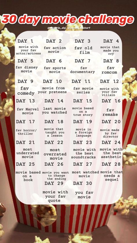 Post this template to your Instagram story and share a movie recommendation with your friends everyday! Movie Challenge 30 Day, 30 Day Christmas Movie Challenge, Movie Instagram Story, 30 Day Challenge Journal, Winter Movies, Music Challenge, Self Care Worksheets, Song Challenge, Top Tv Shows