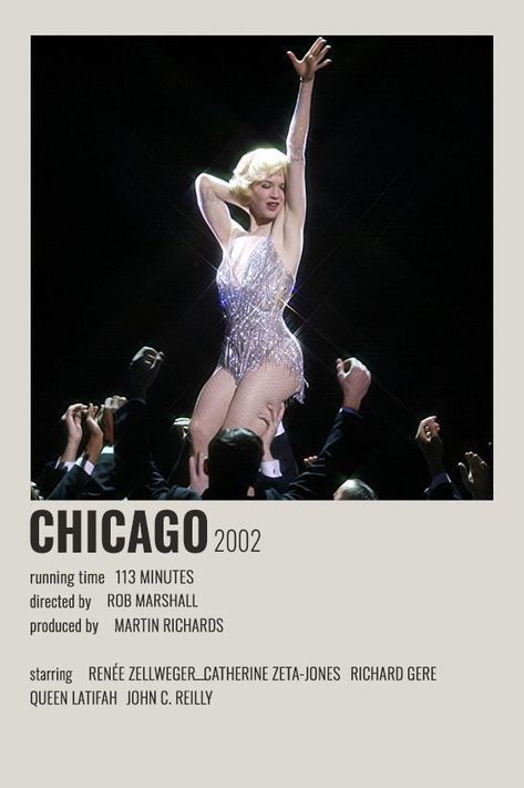 Chicago 2002, Chicago Costume, Chicago Movie, Taye Diggs, Chicago Musical, Chicago Poster, Zeta Jones, Film Posters Minimalist, Movie Info