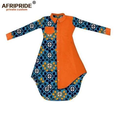 Kitenge Casual Dresses, African Shirt Dress, African Kids Clothes, Fancy Gown, Dress Deep V Neck, Fashion Outfits Fall, Women Casual Dress, African Print Tops, Maxi Design