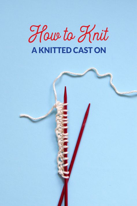 Knit Cast On, Knitting Starting Knot, Different Ways To Cast On Knitting, Casting On Knitting Easy, Eclectic Crafts, Knitting Cast On Methods, Knit Cast On Methods, Cable Cast On, Knots Landing