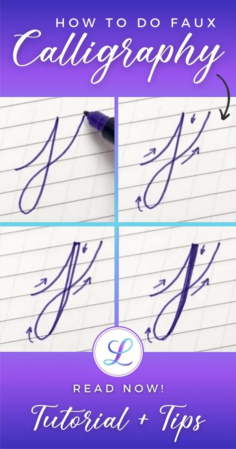 Get started with easy calligraphy! This tutorial shows you how to turn your handwriting into calligraphy with examples that are perfect for beginners! Whether you're writing with pen, pencil, or brush, these videos form a step by step guide on how to do easy calligraphy and turn the letters of the alphabet and your words into something beautiful. Visit Loveleigh Loops and get started today! The Alphabet In Calligraphy, How To Do Cursive Calligraphy, Pencil Calligraphy Alphabet, Step By Step Calligraphy Letters, Cool Fonts Alphabet Creative Typography, How To Write Calligraphy Step By Step Alphabet, Fancy Handwriting Fonts Easy, Hand Lettering For Beginners Worksheets, Calligraphy Paragraph Writing