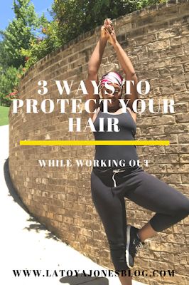 We all want our body to look good, but does our hair really have to suffer? Check out 3 ways to protect your hair while working out. (www.latoyajonesblog.com) Work Out Hairstyles For Black Women, Biracial Hair, Gym Hairstyles, Free Tv, Workout Hairstyles, Hair Tips, Protective Styles, Protective Hairstyles, About Hair