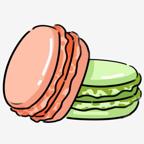 Kawaii Macarons Drawing, Macrons Drawings, Macaroons Drawing, Macaron Doodle, Macaroon Drawing, Macaron Drawing, Cartoon Macaron, Macarons Drawing, Macaron Illustration