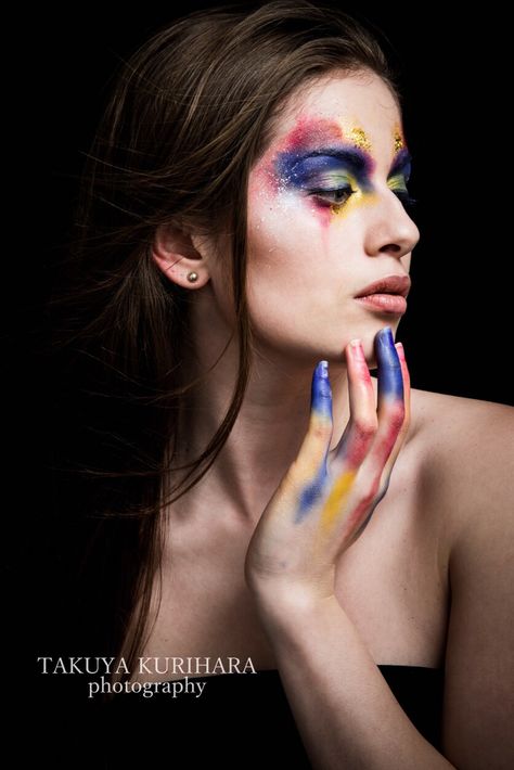 #headshots  #colourful makeup  #creative makeup #vancouver makeup artist #photoshoot Makeup Artist Photoshoot, Crazy Make Up, Makeup Artist Website, Makeup Korean Style, Business Shoot, Artist Photoshoot, Colourful Makeup, Gold Eyeliner, Makeup Creative