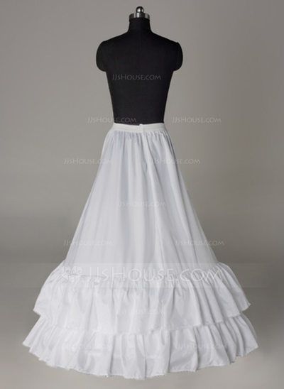 [US$ 19.00] Women Tulle Netting/Satin Floor-length 2 Tiers Bustle (037117069) Taffeta Wedding Dress, Second Wedding Dresses, A-line Wedding Dress, Style Wedding, Homecoming Dress, Petticoat, Kate Middleton, Special Occasion Dresses, Wedding Outfit