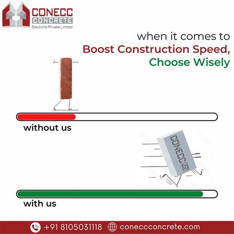 Conecc AAC Blocks Make Your Construction Faster. So, Why Wait? Buy Now! Visit Us: https://coneccconcrete.com/ Call Us: 8105031118 . . . . . . dimensional #costeffective #ecofriendly #FireResistant #thermalinsulation #home #builders #homedesign #aac #aacblocks #aacblocksindia Aac Blocks, Marketing Graphics, Hardware Shop, Choose Wisely, Thermal Insulation, Digital Marketing Agency, Home Builders, Buy Now, Digital Marketing