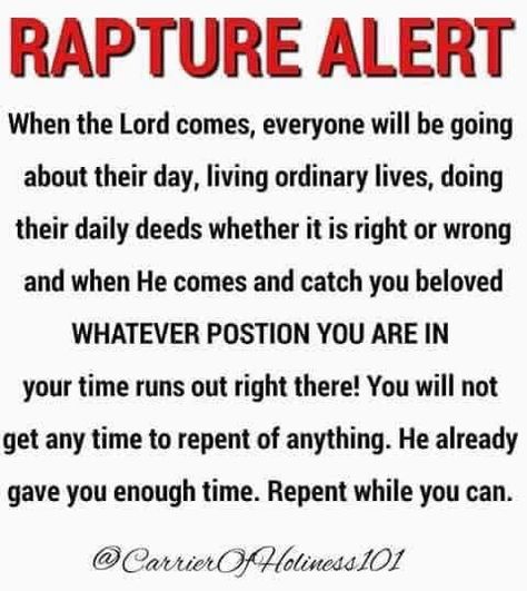 Rapture Quotes, The Rapture, Quiet Storm, Bible Quotes Images, Christian Quotes Prayer, Bible Facts, Bible Prophecy, Bible Teachings, Bible Knowledge