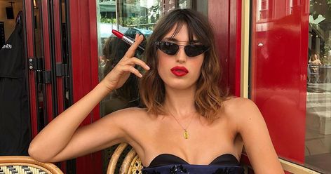 Designer Isabel Marant on Her 6 French Beauty Rules—And Her New Cultish Makeup Collection French Girl Fringe, French Beauty Routine, French Girl Hair, Parisian Beauty, Celebrity Beauty Secrets, Best Red Lipstick, Beauty Rules, Girls Secrets, Jeanne Damas