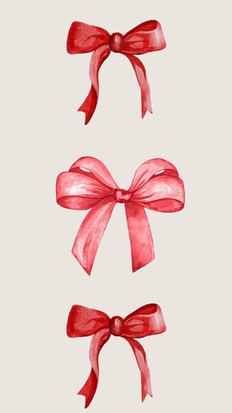 Red Bow Background, Red Bow Aesthetic, Summer Prints Wallpaper, Logo Online Shop, Bow Clipart, Pretty Wallpapers Tumblr, Bow Wallpaper, Phone Background Patterns, Xmas Wallpaper